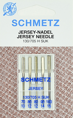 Иглы Schmetz джерси 130/705 H SUK (70x1, 80x2, 90x1, 100x1) 5 шт в Верхней Салде